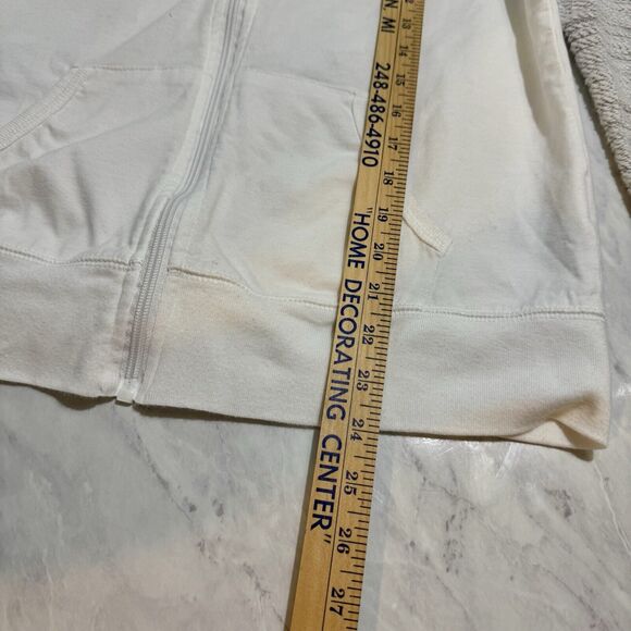 Disneyland Jacket Womens M White Gold Cinderella Castle Zip‎ Mickey Disney World - Picture 9 of 14